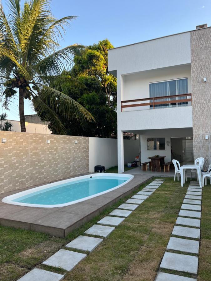 Casa Com Piscina Em Coroa Vermelha Santa Cruz Cabrália Exterior foto